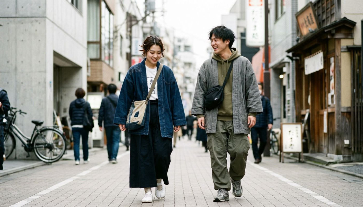 Wie beeinflusst traditionelle japanische Mode die moderne Streetwear?